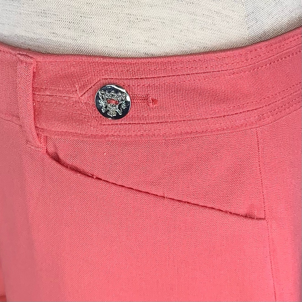 WHBM pink slim crop ankle pants. - Picture 6 of 14